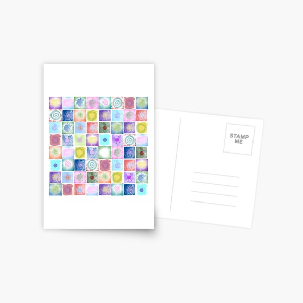 Squares Postcard
