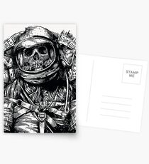 Postales Astronauta muerto