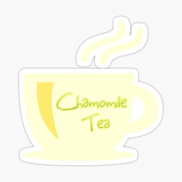Chamomile Tea Sticker