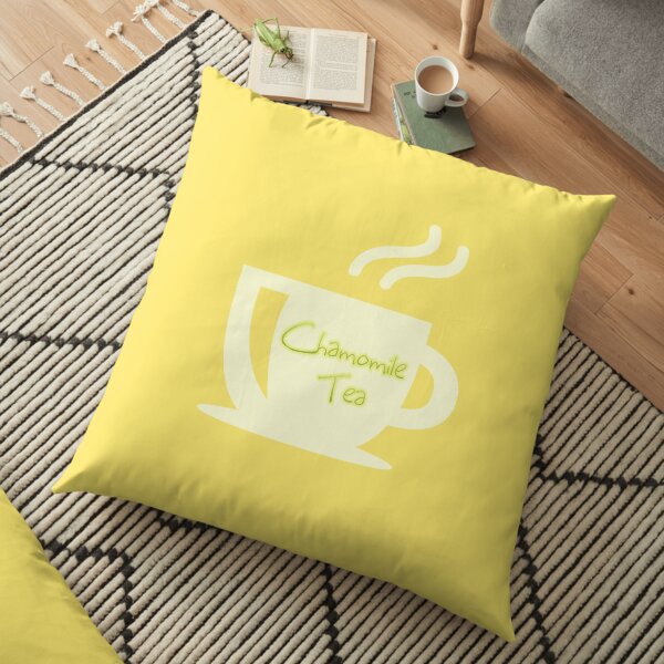 Chamomile Tea Floor Pillow