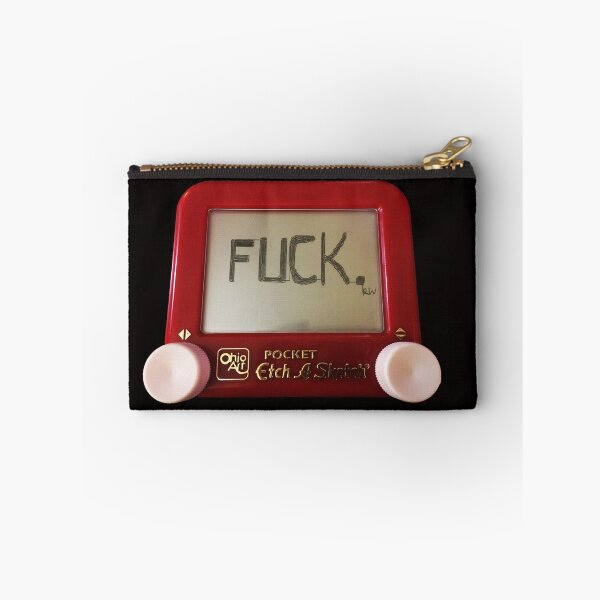 Item preview, Etch-a-sketch "FUCK." designed and sold by RachelTintedRed.