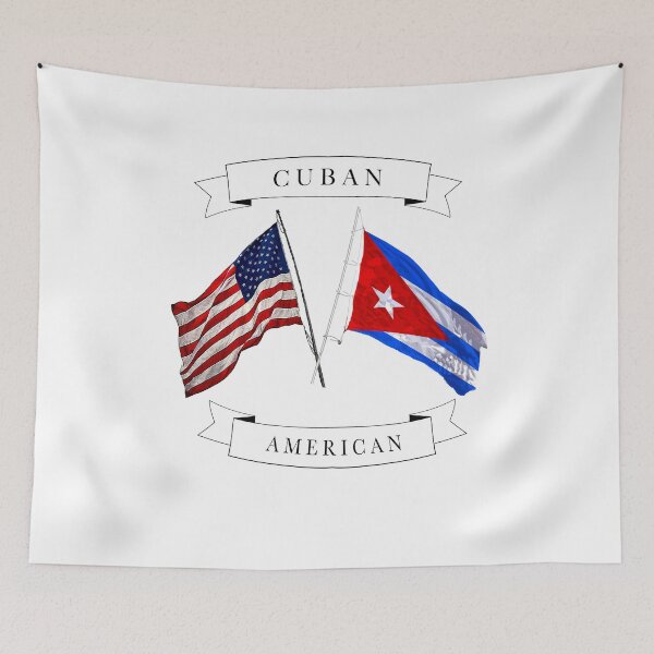 Item preview, Cuban American roots flag heritage design designed and sold by jhussar.