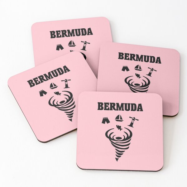 Item preview, Bermuda Hurricane Throwing Icons from Top Light-Color designed and sold by TinyStarAmerica.