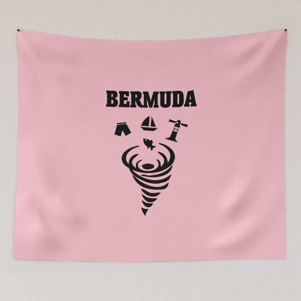 Item preview, Bermuda Hurricane Throwing Icons from Top Light-Color designed and sold by TinyStarAmerica.