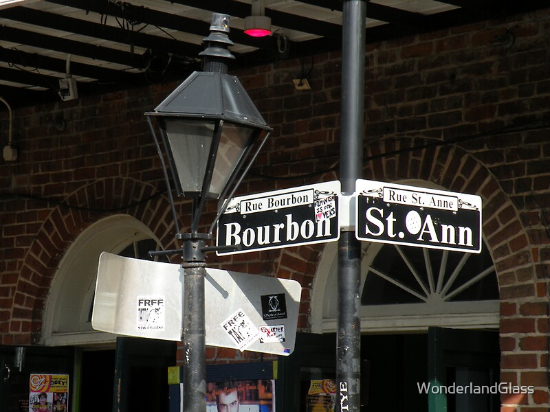 "free tattoos on Bourbon Street... the red light's on..." by ...