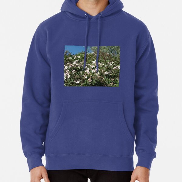 Blossoms of Spring - Montana Clematis Pullover Hoodie