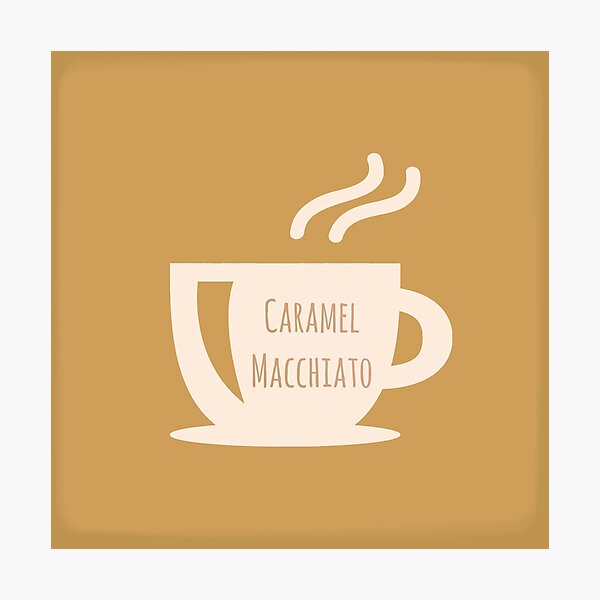 Caramel Macchiato Photographic Print