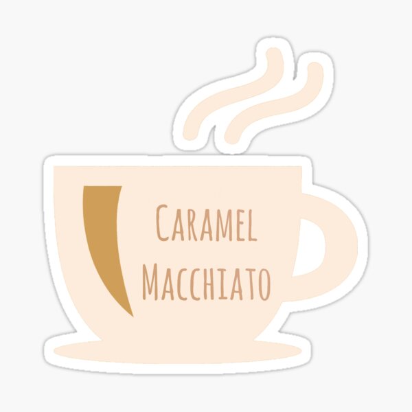 Caramel Macchiato Sticker