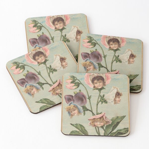Item preview, Victorian Flower Children  designed and sold by forgottenbeauty.