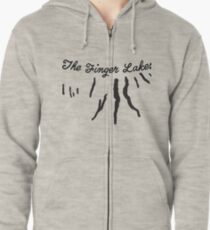 Finger Lakes Silhouette Zipped Hoodie