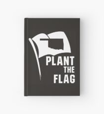 Gut die Fahne pflanzen. Notizbuch