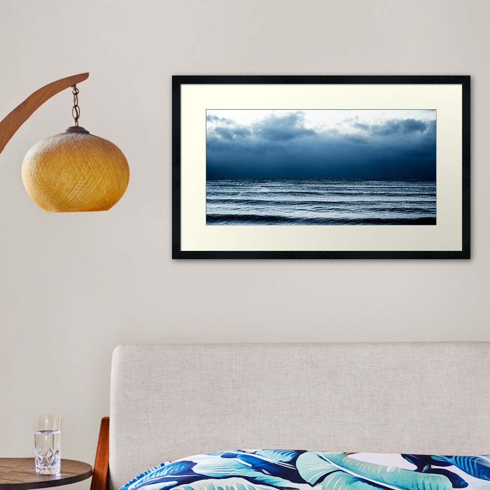 Horizon Lines Framed Art Print