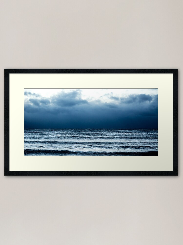 Alternate view of Horizon Lines Framed Art Print