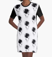 Crystal Ball Graphic T-Shirt Dress