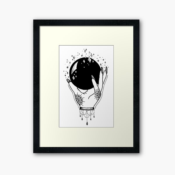 Crystal Ball Framed Art Print