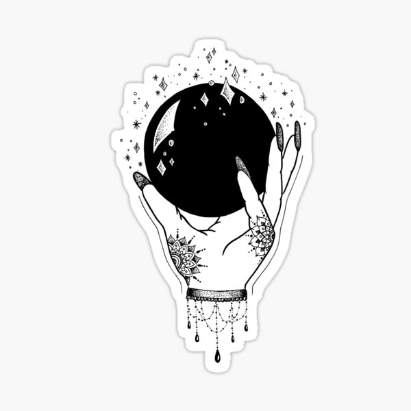 Crystal Ball Sticker
