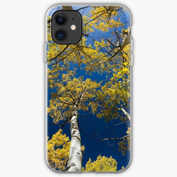 Looking Up for Fall iPhone Soft Case