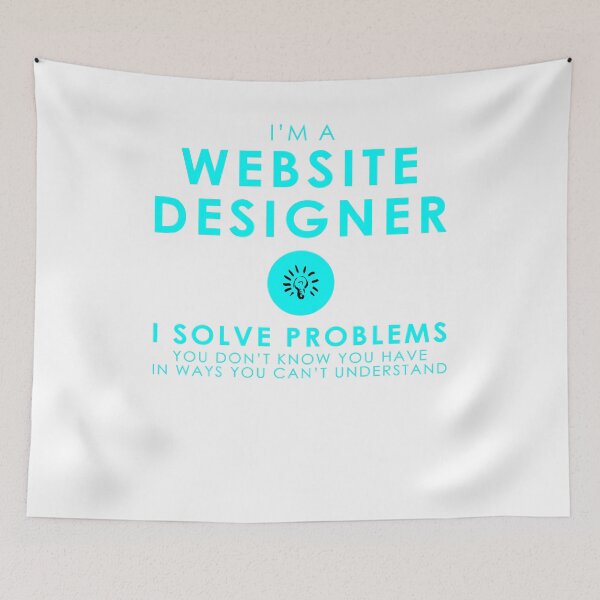 Item preview, I Am A Website Designer Computer Nerd Geek T shirt designed and sold by design2try.