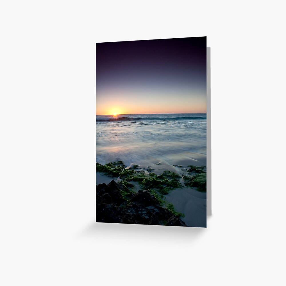 Indian Sunset Greeting Card