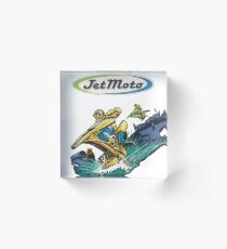 Bloque acrílico Jet Moto (1996)