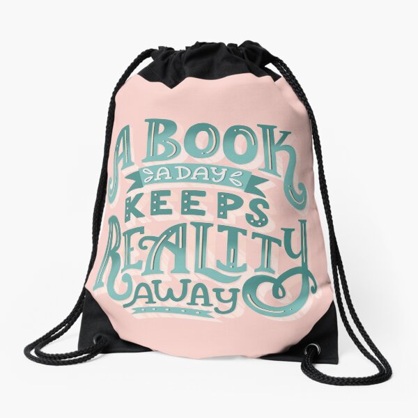 Item preview, Book A Day Keeps Reality Away designed and sold by Kit Cronk.