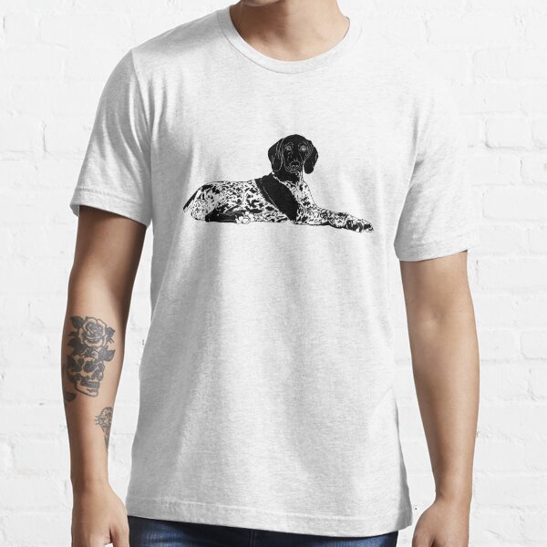 “German Shorthaired Pointer " T-shirt for Sale by aheadgraphics