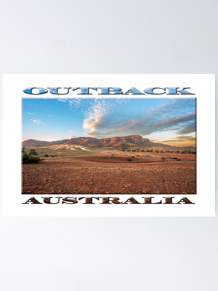 Alternate view of Rawnsley Bluff II (poster on white) Poster