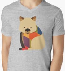 Hello Wombat Men's V-Neck T-Shirt