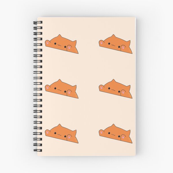 Item preview, Orange Bongo Cat (Repeating) designed and sold by CarrDesigns.