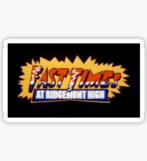 fast times at ridgemont high Sticker