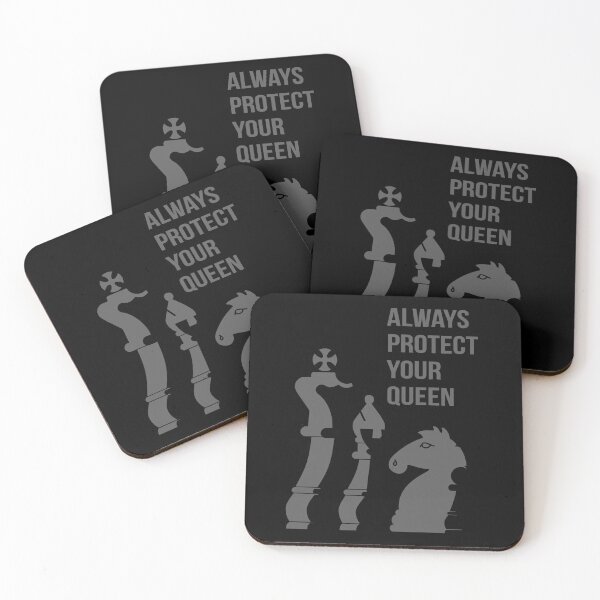 Item preview, Always Protect Your Queen Chess designed and sold by overstyle.