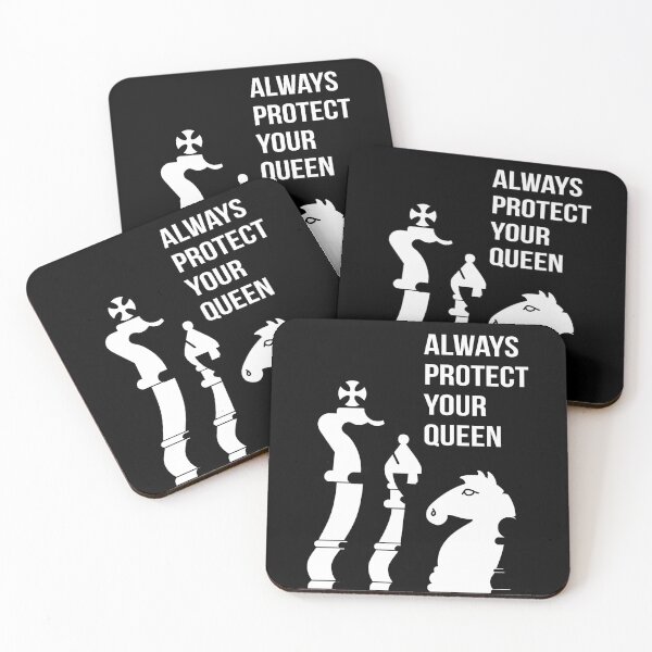 Item preview, Always Protect Your Queen Chess designed and sold by overstyle.