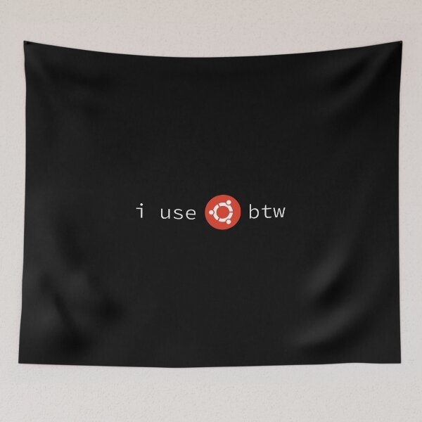Item preview, i use ubuntu btw designed and sold by Mr-M00.