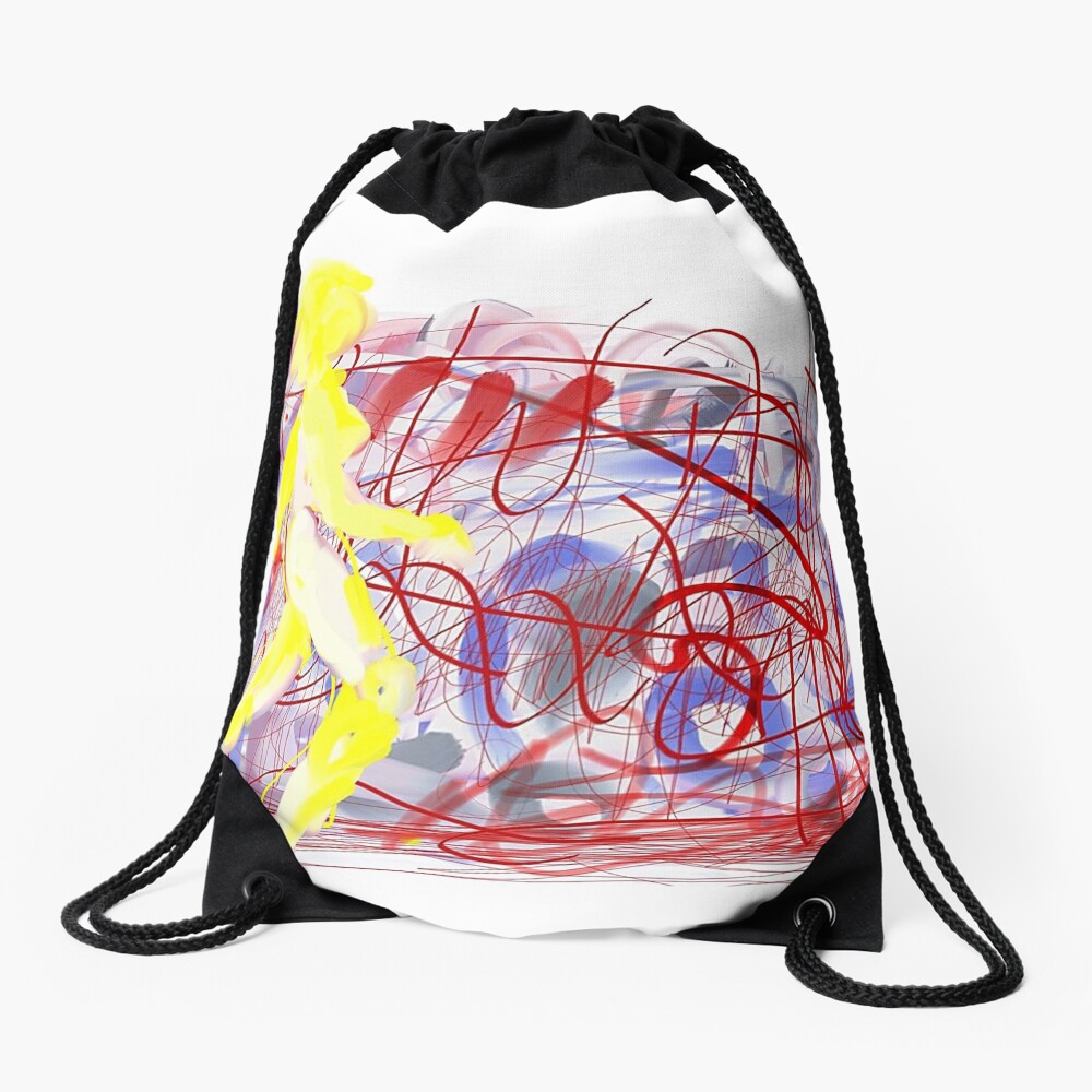Graffiti Bridge Drawstring Bag