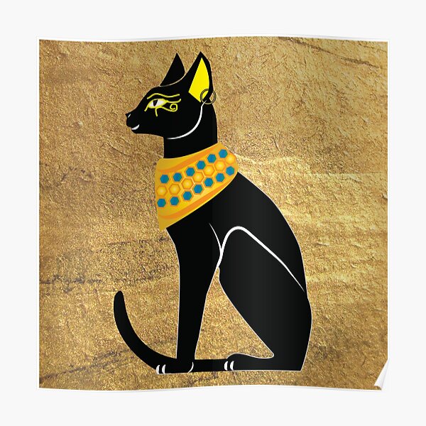 Egyptian Cat Poster