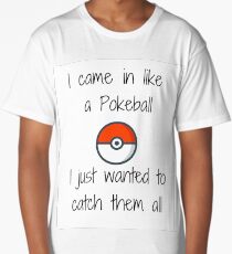 Pokeball Long T-Shirt