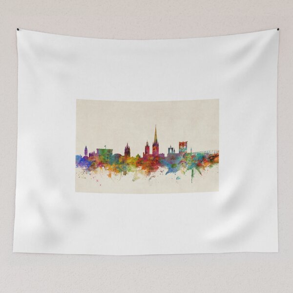 Item preview, Norwich England Skyline designed and sold by ArtPrints.