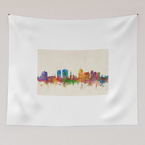 Item preview, Christchurch New Zealand Skyline designed and sold by ArtPrints.