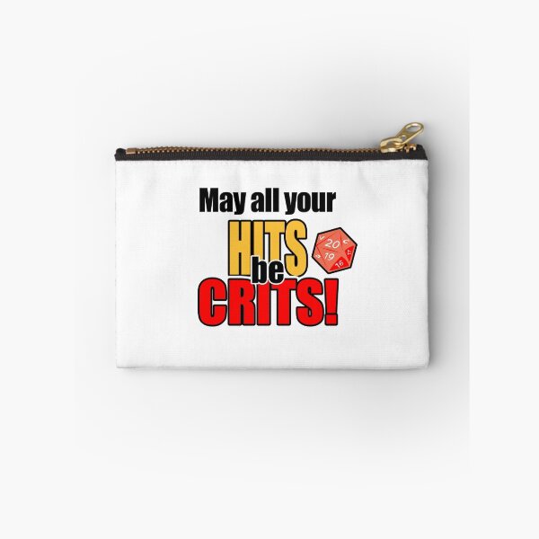 Item preview, May all your hits be crits! designed and sold by LivingSoul.