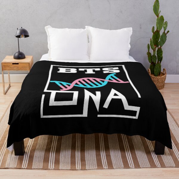 NIB outlets BTS DNA Themed Merch Blanket Official