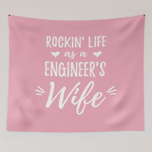 Item preview, Womens Rockin' Life as a Engineer's Wife Shirt Engineer Wife Gift designed and sold by Anumber1.
