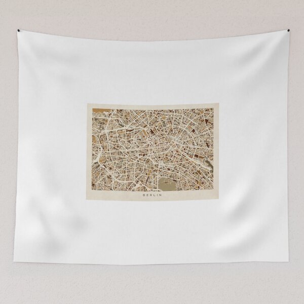 Item preview, Berlin Germany Street Map designed and sold by ArtPrints.