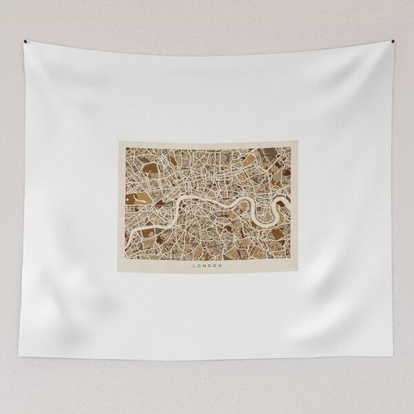 Item preview, London England Street Map designed and sold by ArtPrints.
