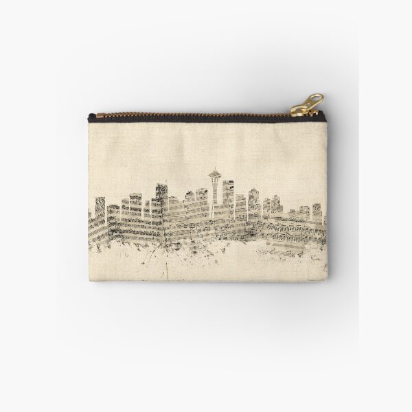 Item preview, Seattle Washington Skyline Sheet Music Cityscape designed and sold by ArtPrints.