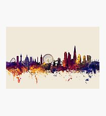 London England Skyline Photographic Print