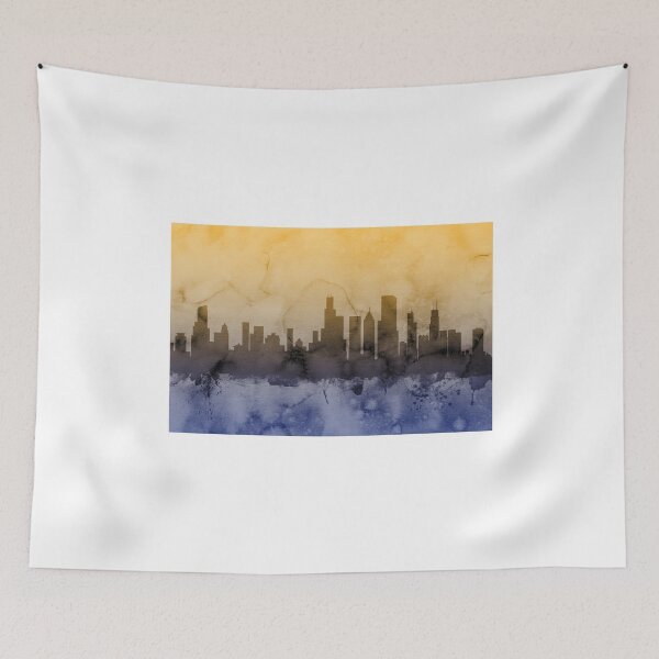 Item preview, Chicago Illinois Skyline designed and sold by ArtPrints.