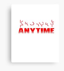 Predator Movie - Anytime Canvas Print