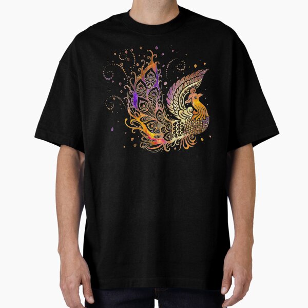 Vista previa del artículo con la obra «Pájaro colorido del resplandor de Phoenix», diseñado y vendido por Nartissima.