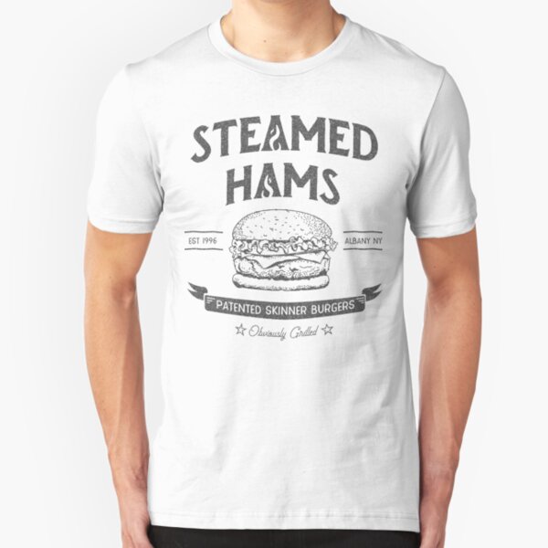 Steamed Hams Slim Fit T-Shirt