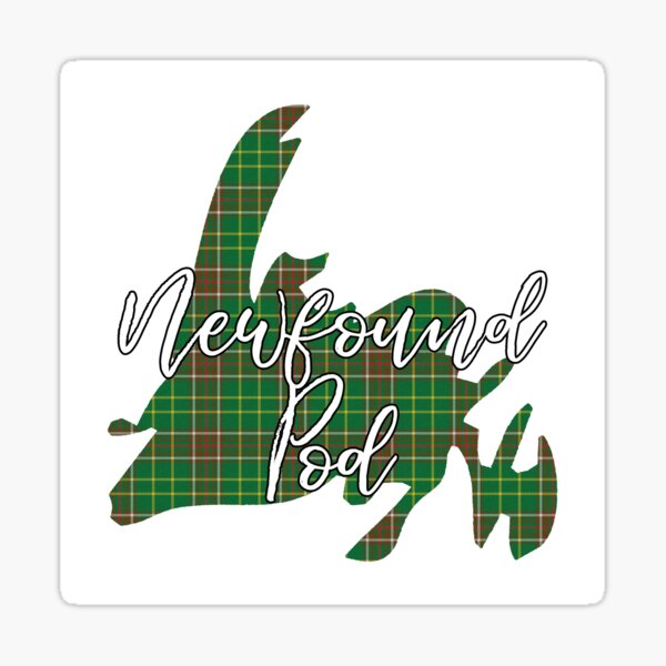 NewfoundPod - A Bite Sized Podcast About Newfoundland Sticker